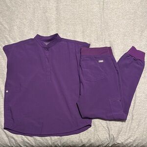 FIGS Ultra Violet  Scrub Set